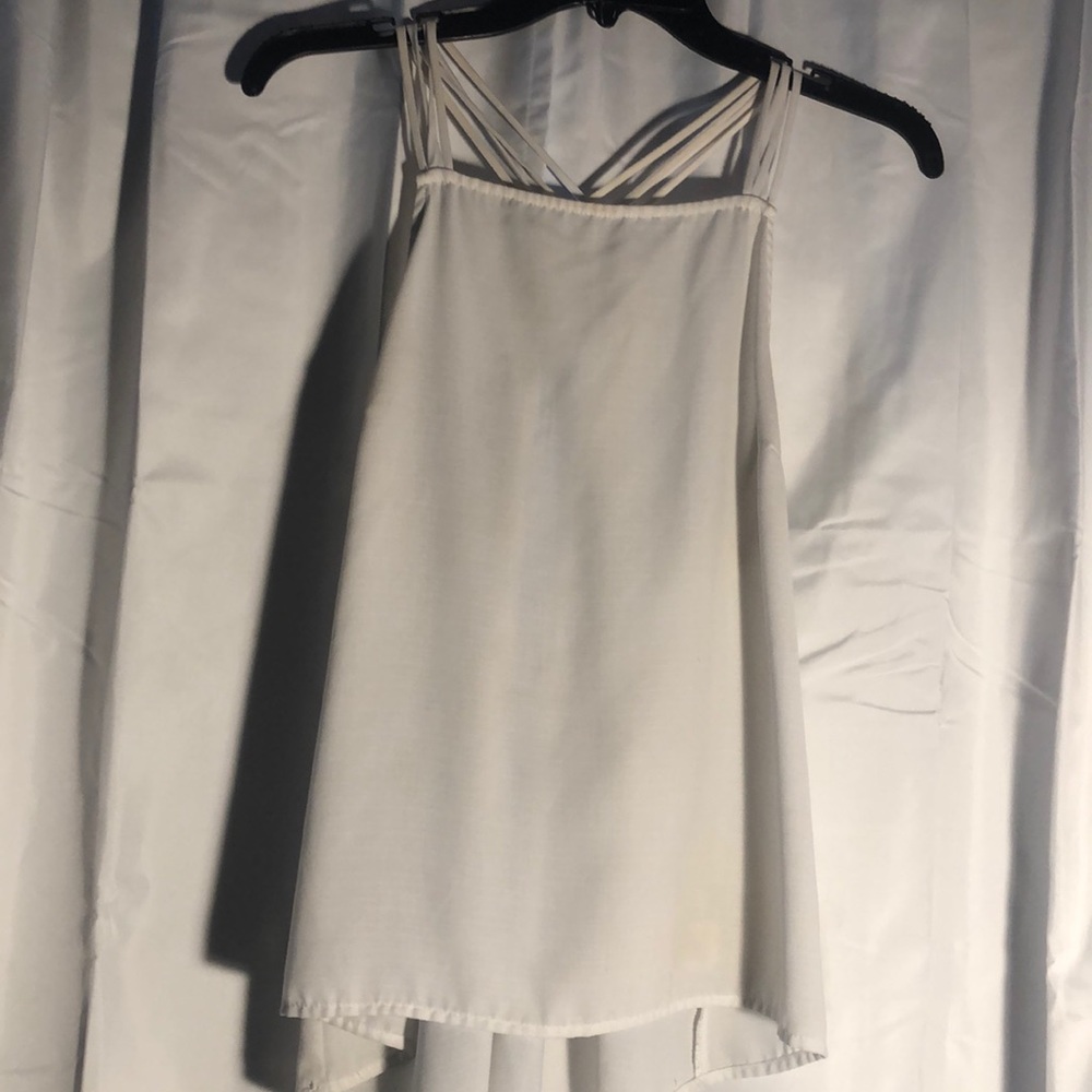 White Flowy Shirt